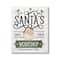 Stupell Industries Santa's Workshop Toys Vintage Signage Canvas Wall Art